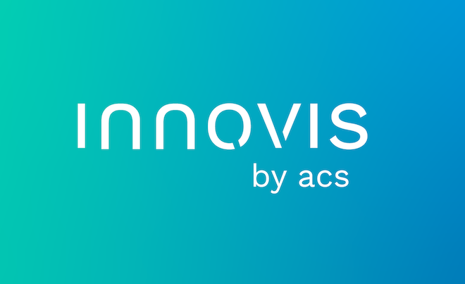 Logo innovis mit Verlauf
