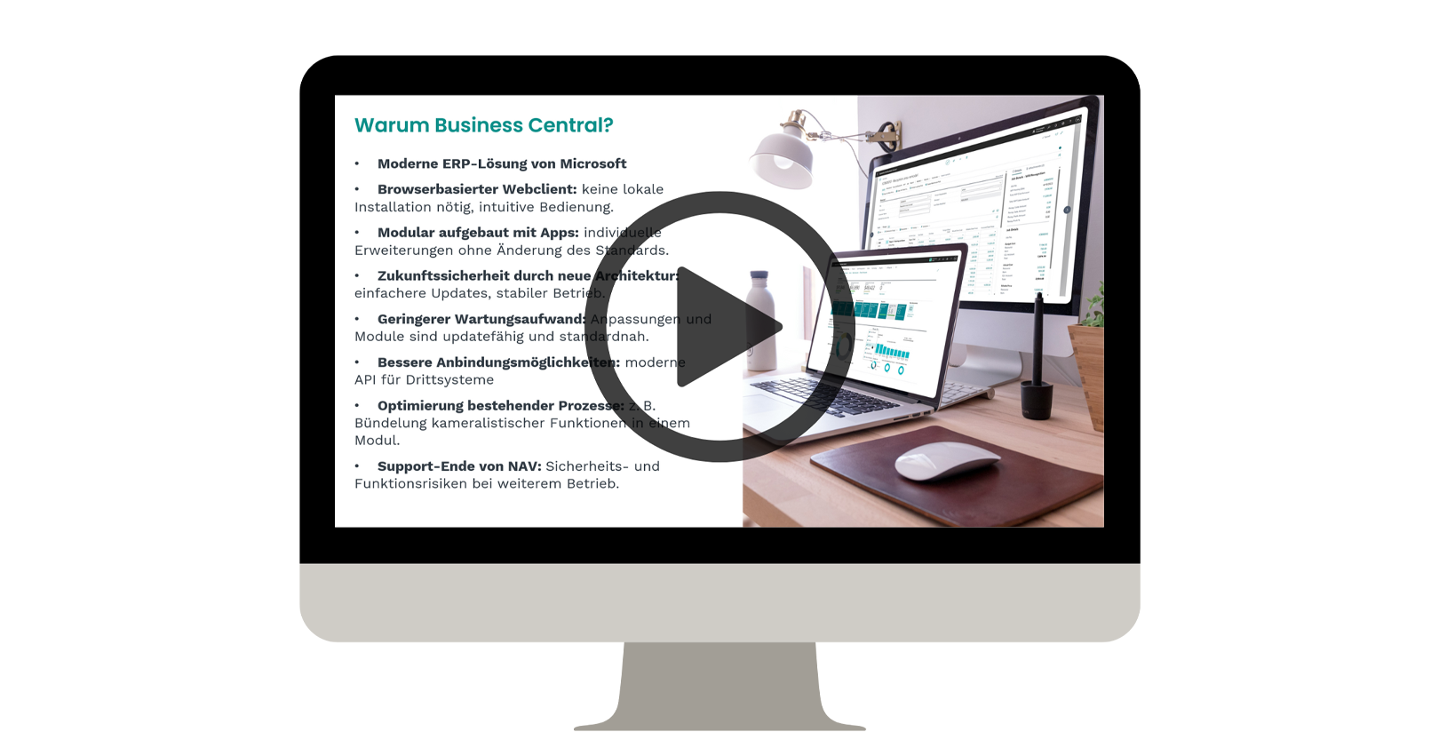 Kostenfreies Webinar zu Business Central