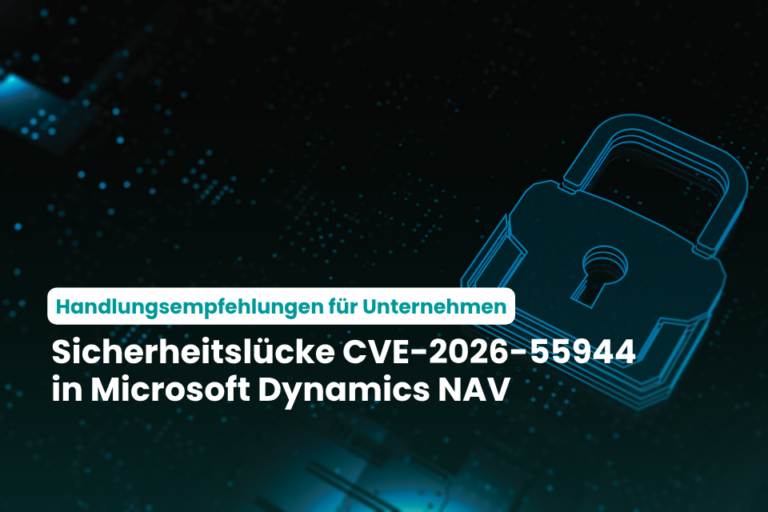 Die Sicherheitslücke CVE-2026-55944 in Microsoft Dynamics NAV zeigt Handlungsbedarf. Jetzt absichern und die Migration zu Business Central planen.
