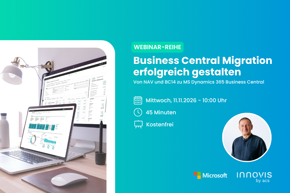 Business Central Migration erfolgreich gestalten – Von NAV und BC14 zu Microsoft Dynamics 365 Business Central